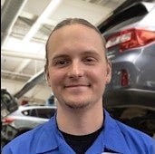 Andy Redfield, Mark Miller Subaru Mobile Service technician